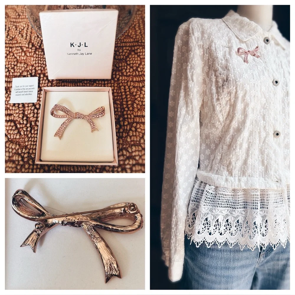 Vintage Bow Brooch